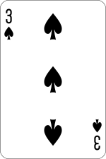 3 of Spades